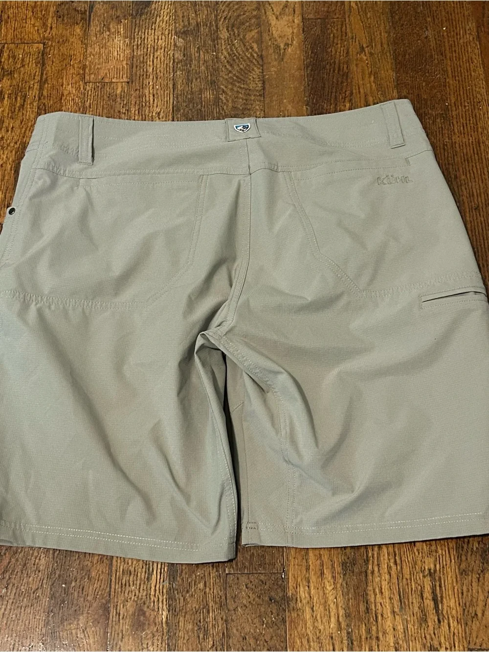 Kuhl Shorts Mens 38 Gray Silencr Kargo Chino Hiking Travel Performance 5230
